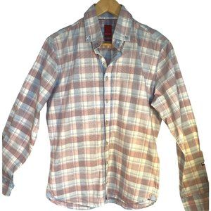 💋 4 FOR $50 / MEN'S PURE SLIM FIT LONG SLEEVED BUTTON DOWN SHIRT (SZ. M)